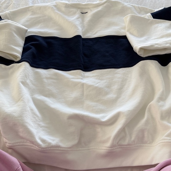 Frame Denim x Ritz White Sweatshirt - Picture 3 of 4